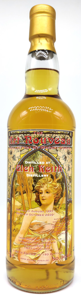 Glen Keith 23 Jahre 1997 Art Nouveau, Bourbon Barrel